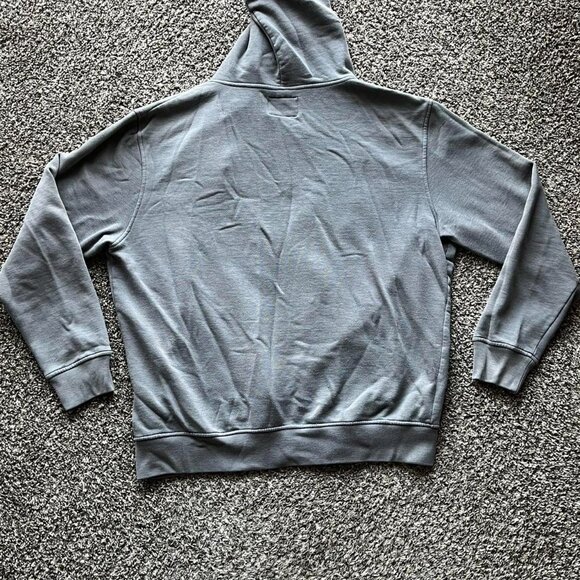 Zoo York Hoodie Mens XL Grey Full Zip Up Skater Grunge Hoodie - Picture 4 of 8